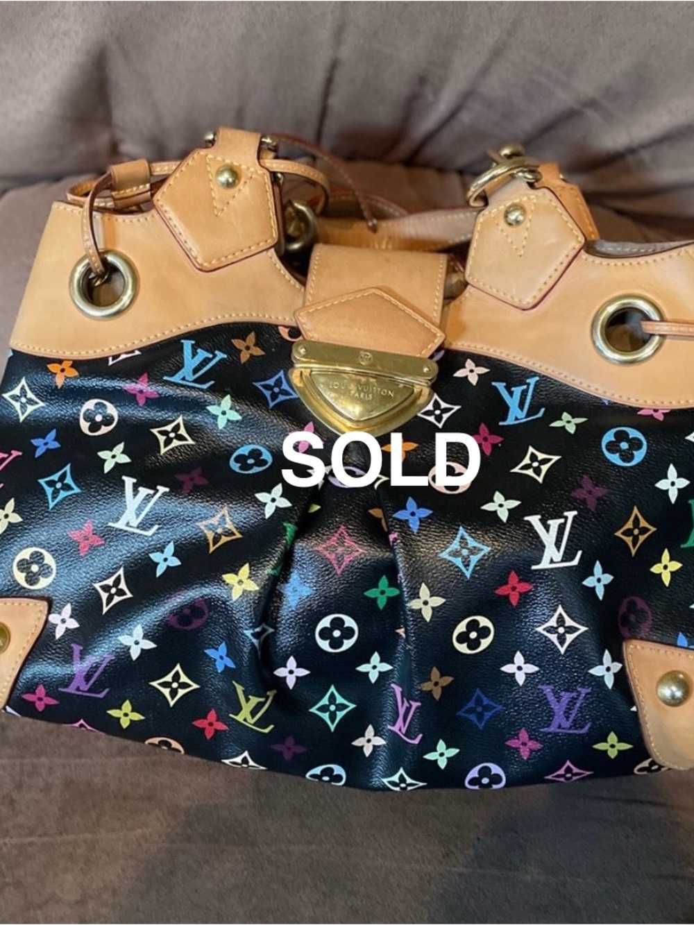 🌺🌺 SOLD 🌺🌺 Louis Vuitton Ursula Murakami   Bag. Pre-owned COA and Dust Bag